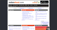 Desktop Screenshot of indianshout.com